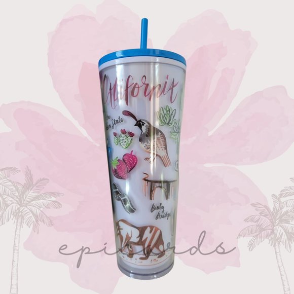 Starbucks Other - Starbucks Traveler The Golden State California Wild Life Tumbler Cold Cup 24 oz